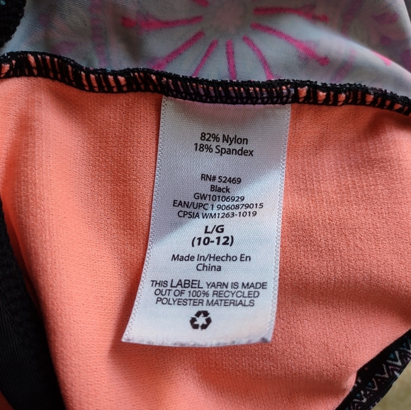 Wonder Nation L10/12 Swim Halter Top - Picture 3 of 5